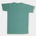 Boys' Half Sleeves T-Shirt , गहरा हरा, small image number null