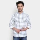 Checks Casual Shirt, White, small image number null