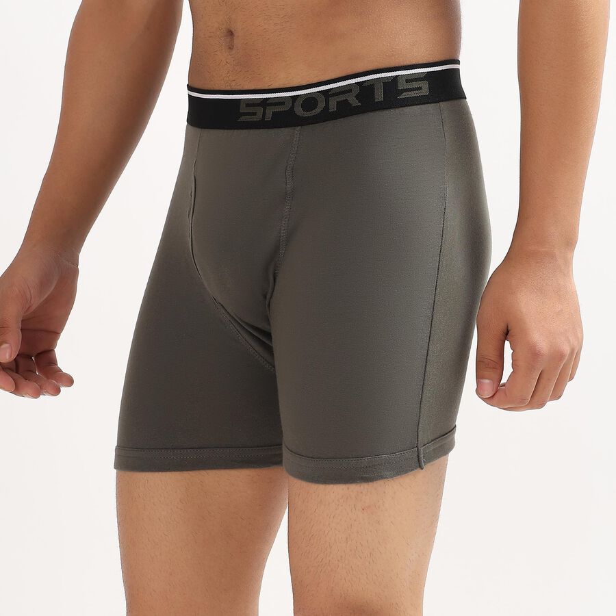 Men's 100% Cotton Trunks , ओलिव, large image number null