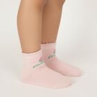 Girls' Socks, Light Pink, small image number null