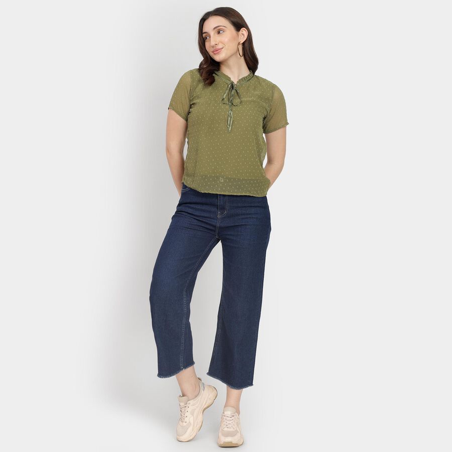 Ladies' Top, हल्का हरा, large image number null