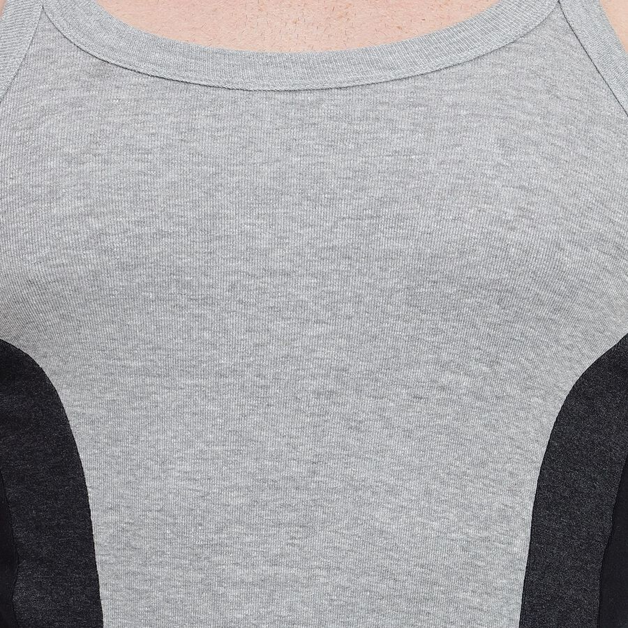 Men's Gym T-Shirt , Melange Light Grey, large image number null
