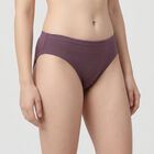 Women Purple Regular Fit Panty, Purple, small