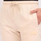 Men's Active Track Pants, Ecru Melange, small image number null