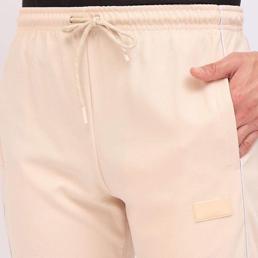 Men's Active Track Pants, Ecru Melange, large image number null
