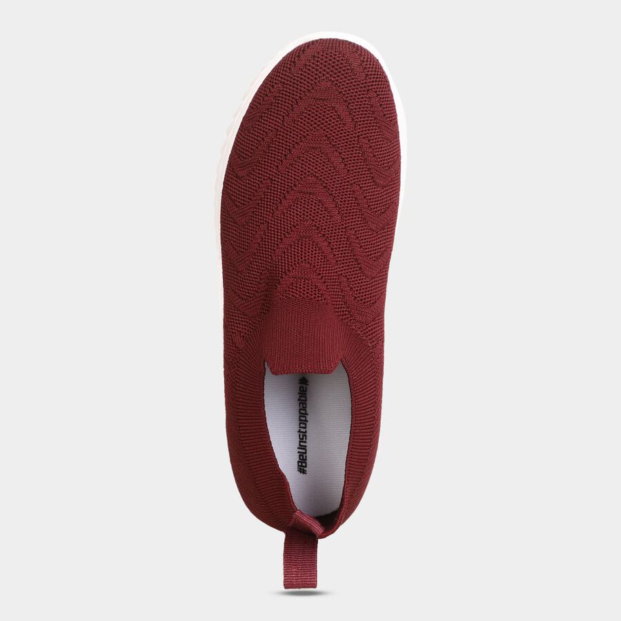 Womens Moulded Casual Shoes, मरून, large image number null