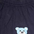 Infants Elasticated Half Pant, Navy Blue, small image number null