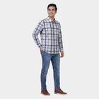 Men's Casual Shirt, सफ़ेद, small