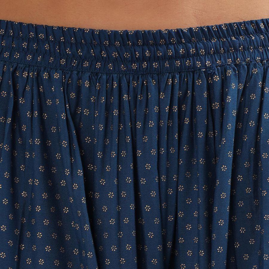 Ladies' Lehenga Skirt, Teal Blue, large image number null