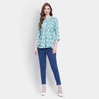 Printed Kurta, Light Blue, small image number null