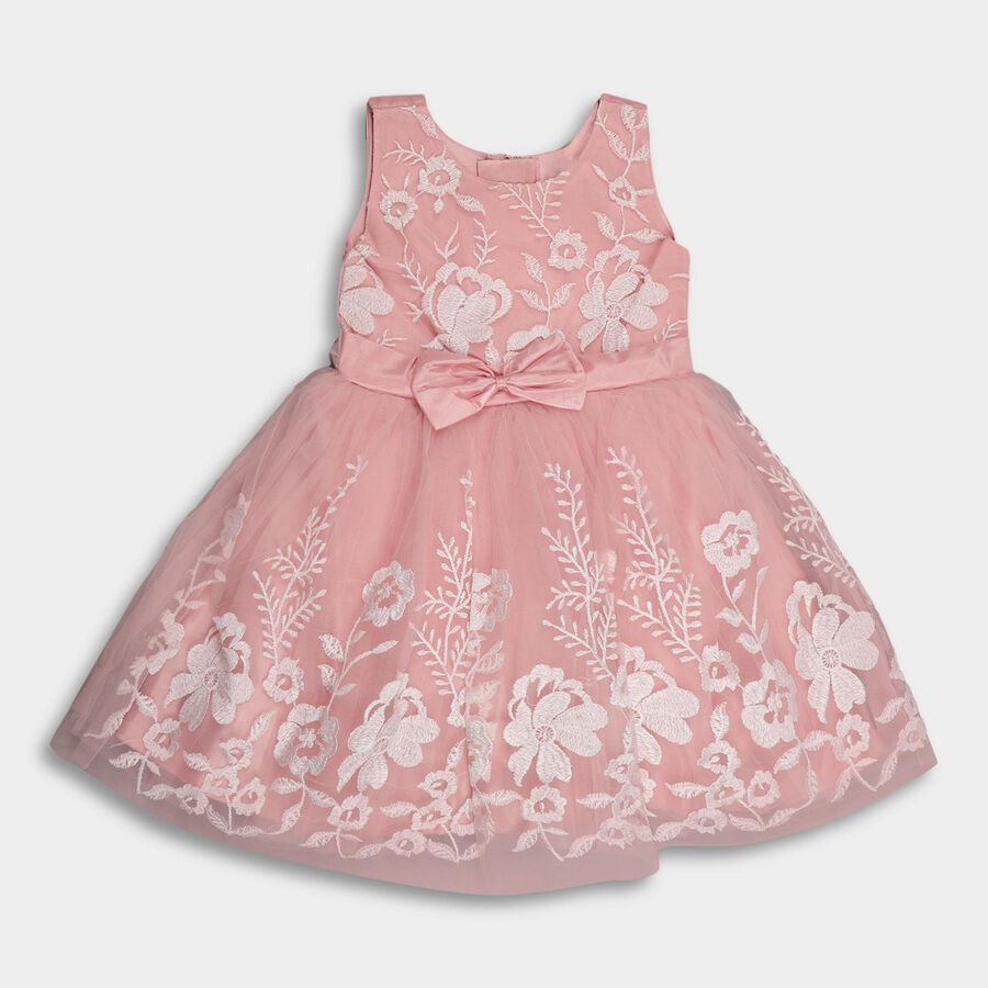 Girls' Frock , Pink, large image number null