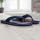 Men's Navy Blue Slip-On Flip-Flops, नेवी ब्लू, small