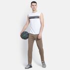 Solid Track Pants, Brown, small image number null