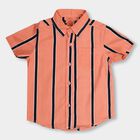 Boys' 100% Cotton Casual Shirt , मूँगा (कोरल), small image number null