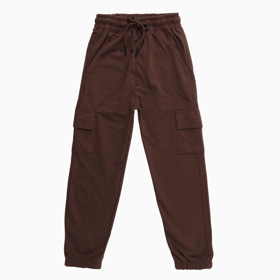 Boys' Pyjama, Brown, large