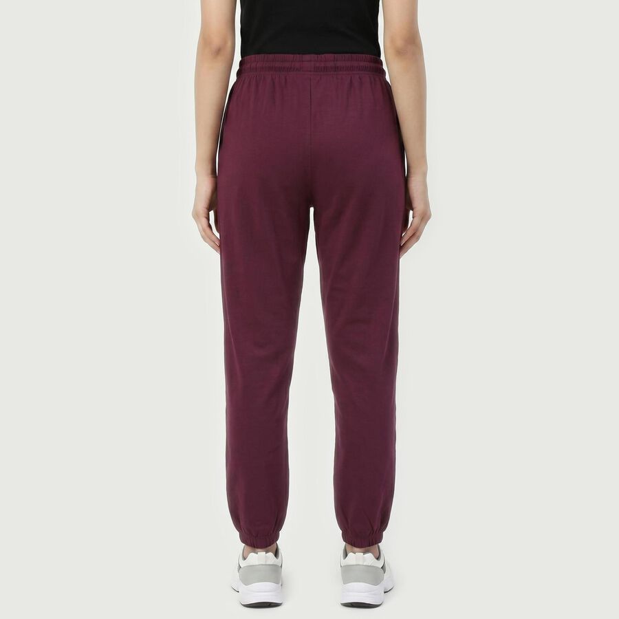 Ladies' Track Pants, Purple, large