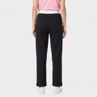 Women's Navy Straight Fit Side-Piped Track Pants, Navy Blue, small