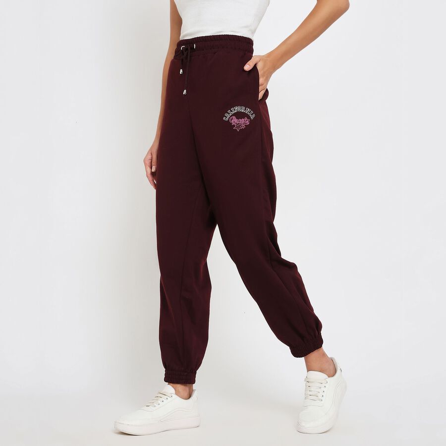 Ladies' Track Pants , वाइन, large image number null