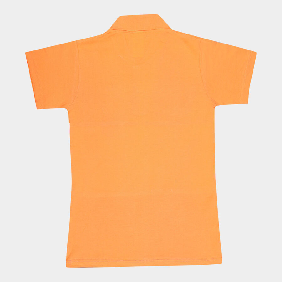 Boys Cotton T-Shirt, White, large image number null