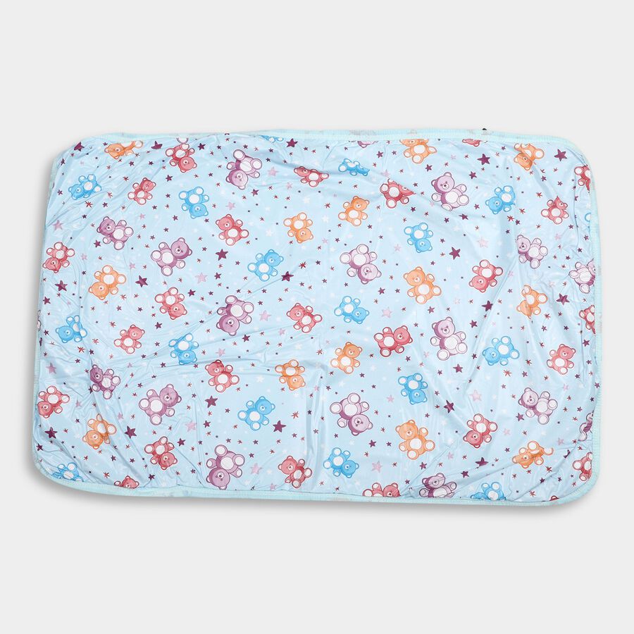 Infant's Baby Sheet, Light Blue, large