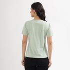 Women's Mint Green Round Neck T-Shirt, हल्का हरा, small image number null
