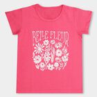 Girls' 100% Cotton T-Shirt, Fuchsia, small image number null