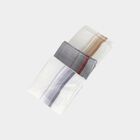 Men Grey Striped Pack of 3 Handkerchief, हल्का ग्रे, small
