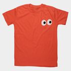 Boys' Coral Round Neck Graphic Printed T-Shirt, Coral, small