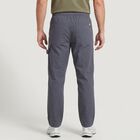 Men's Mid Blue Slim Fit Cargo Trousers, मध्यम नीला, small