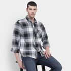 Men's 100% Cotton Casual Shirt , Black, small image number null