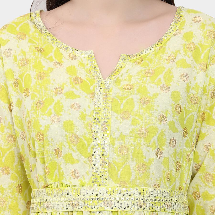 Ladies' Kurta , Light Green, large image number null