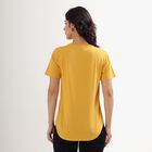 Women's Mustard Yellow Round Neck T-Shirt, Mustard, small image number null