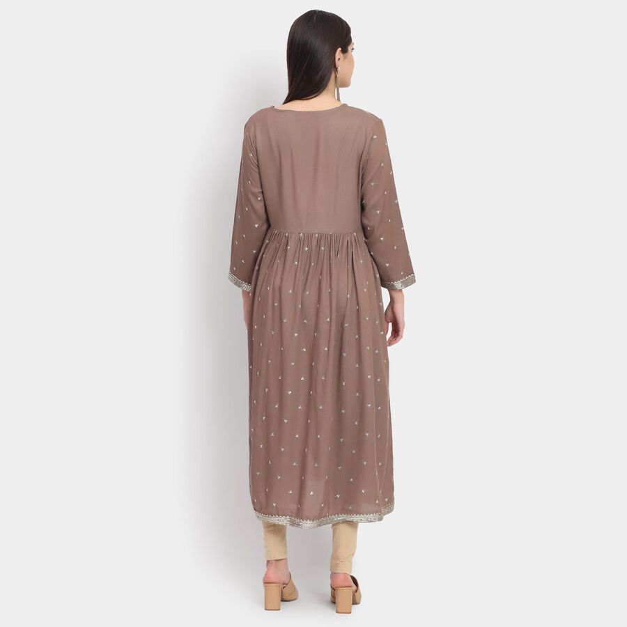 Ladies' Kurta , Dark Grey, large image number null