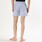 Men's Light Sky Blue Regular Fit Checked Boxers, हल्का नीला, small image number null