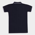 Boys' Half Sleeves T-Shirt, नेवी ब्लू, small image number null