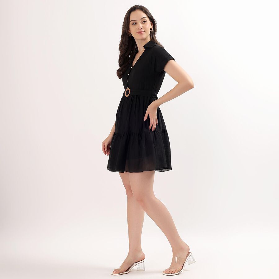 Ladies' Dress, Black, large image number null