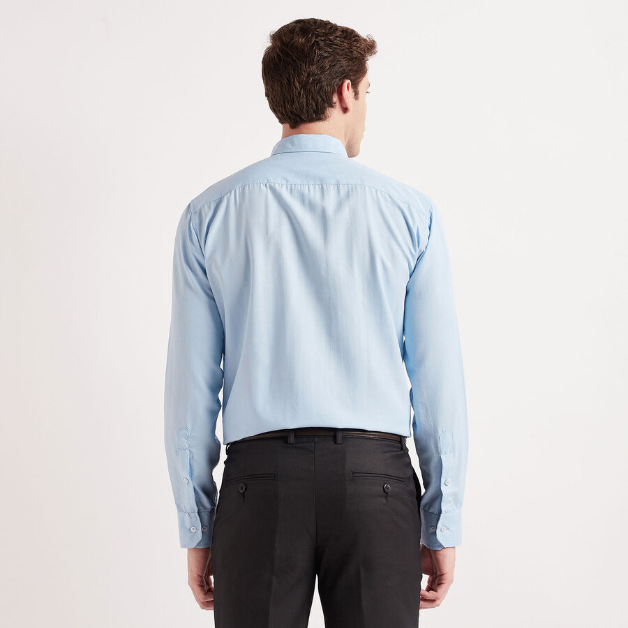 Solid Formal Shirt, Light Blue, large image number null
