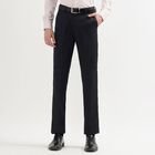 Men's Slim Fit Formal Trousers, नेवी ब्लू, small image number null