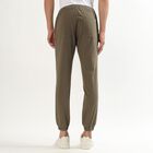 Men's Slim Fit Casual Trousers, Light Green, small image number null