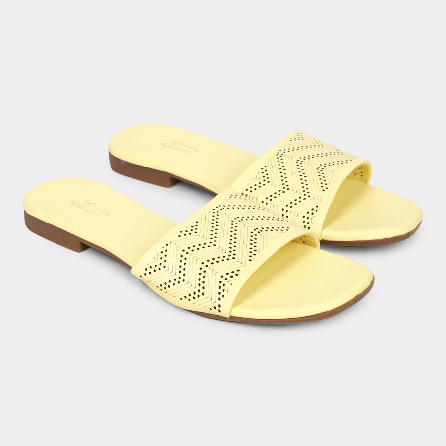 Ladies' Sandals, Yellow, large image number null