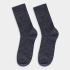 Men's Socks (Pack of 2), Mid Blue, small image number null