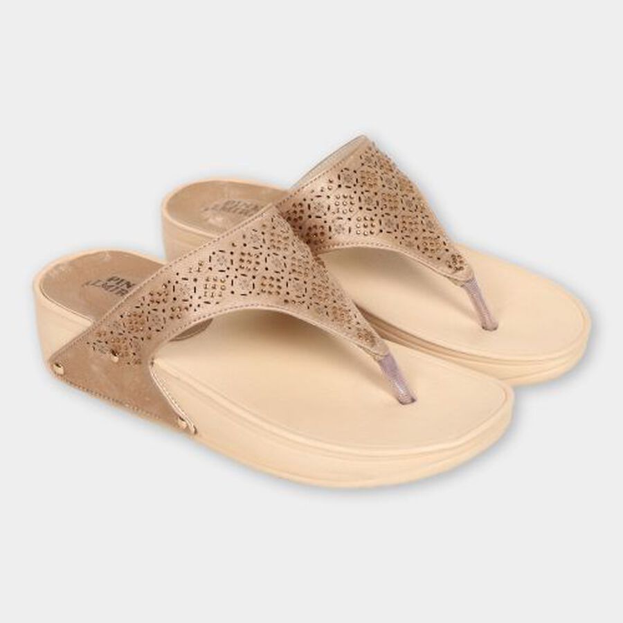 Ladies' Sandal, गहरा पीला, large