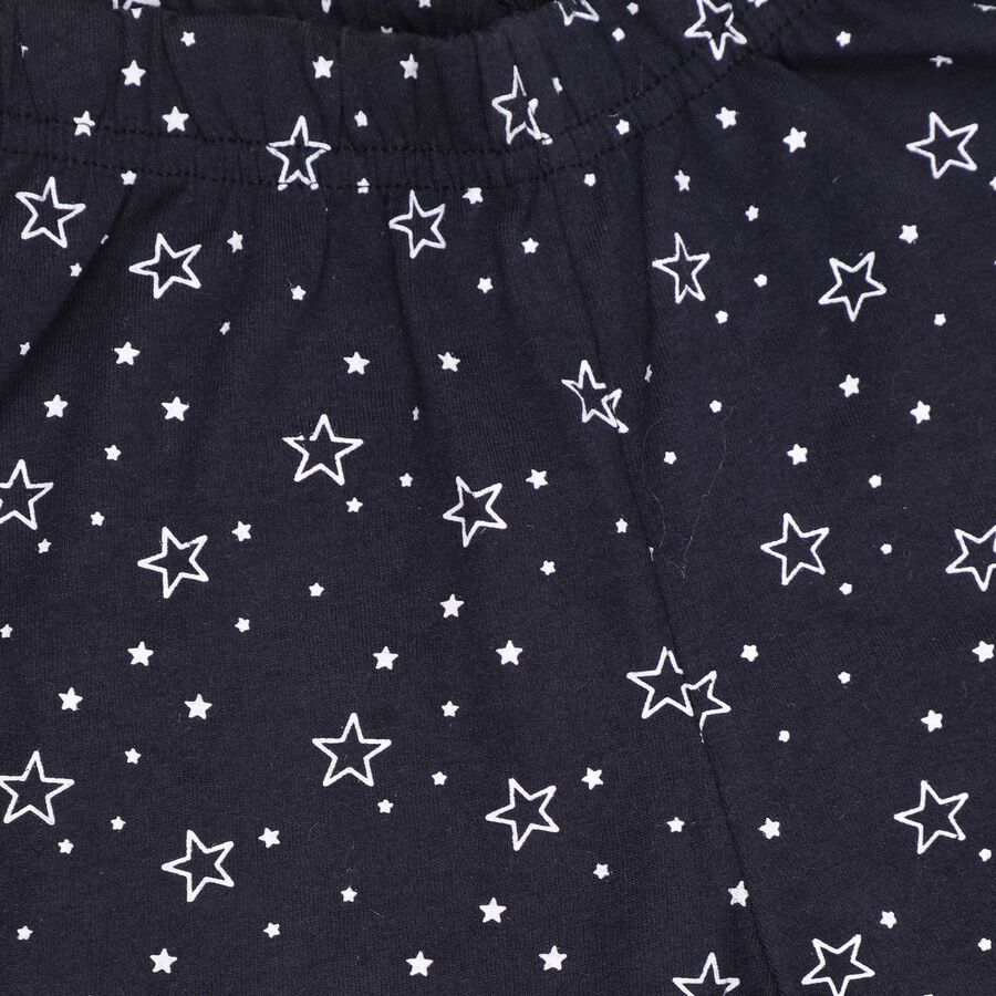 Girls' Pyjama, नेवी ब्लू, large image number null