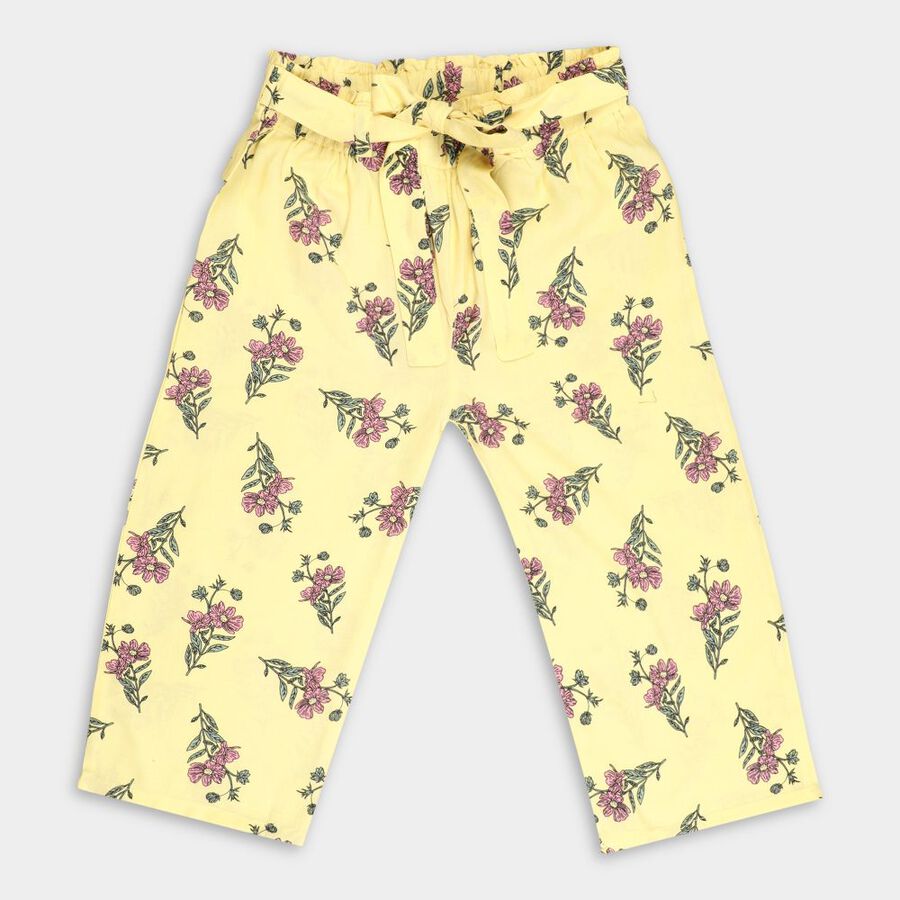 Girls' Capri, Yellow, large image number null
