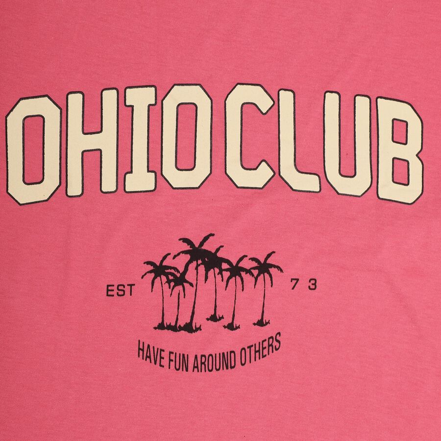Girls' T-Shirt , गुलाबी, large image number null