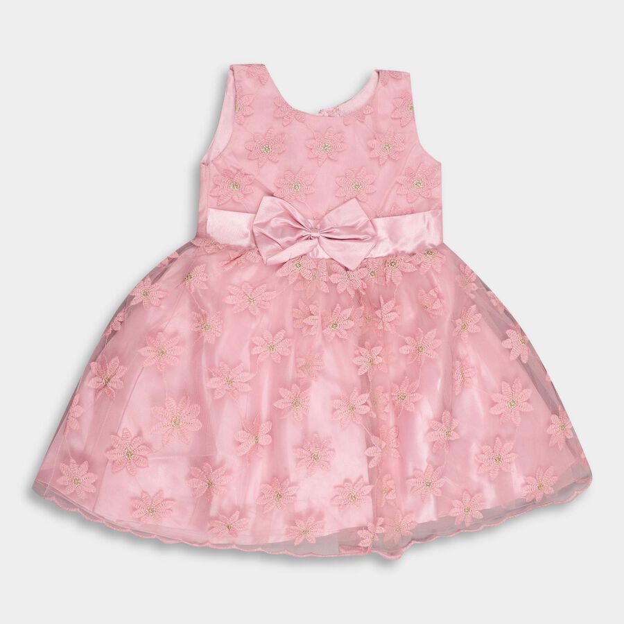 Girls' Frock , Light Pink, large image number null