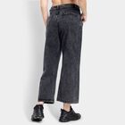 Ladies' 100% Cotton Jeans, Black, small image number null
