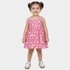 Infants' Fuchsia Cotton Minimalist Everyday Frock, Fuchsia, small