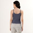 Ladies' 100% Cotton Basic Slips, Dark Grey, small image number null