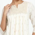 Ladies' Kurta, Off White, small image number null